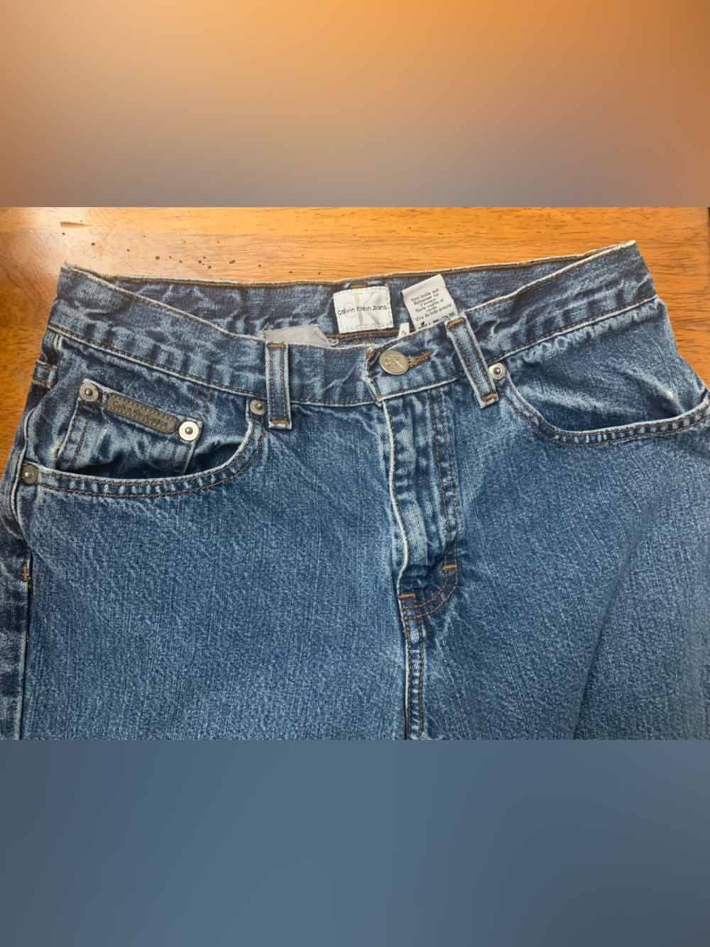 Y2K Calvin Klein Jeans Blue Denim Jeans